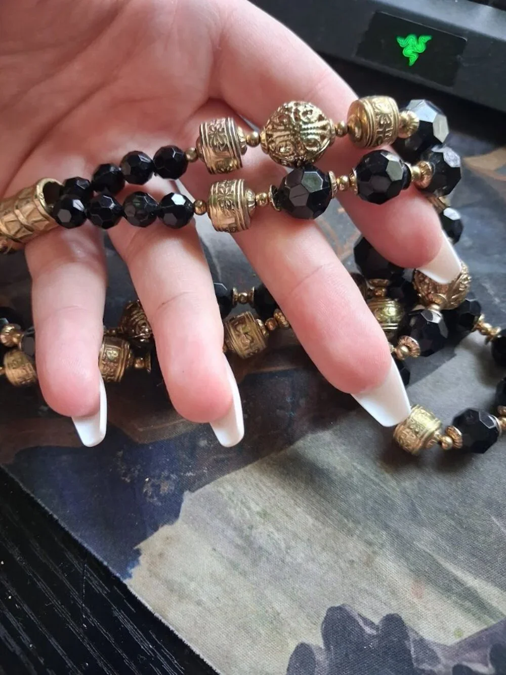 40 inch Statement necklace